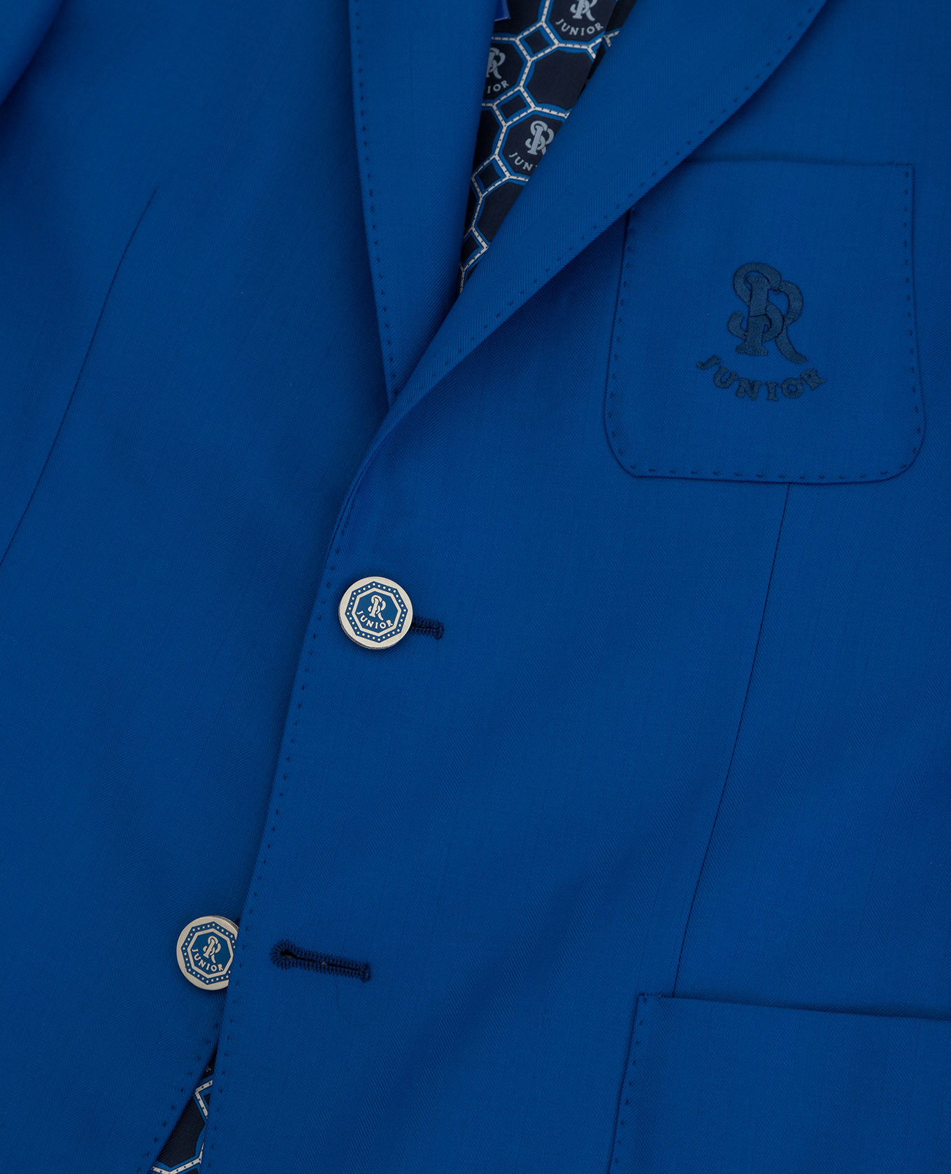 Patterned wool jacket for children Stefano Ricci, Blue
Patterned wool jacket for children Stefano Ricci, Blue