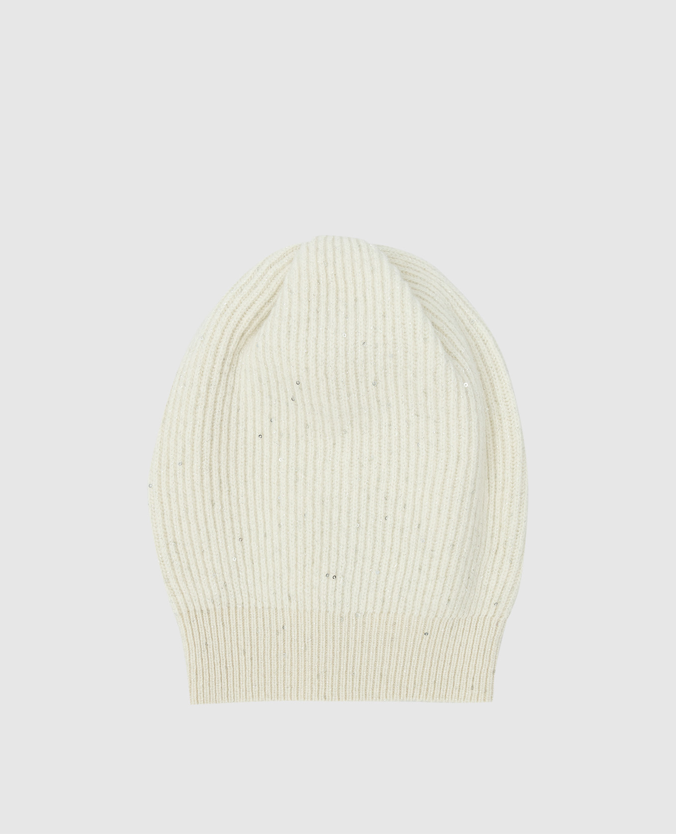 Light beige hat made of cashmere and wool with lurex Brunello Cucinelli, Бежевый
Light beige hat made of cashmere and wool with lurex Brunello Cucinelli, Бежевый