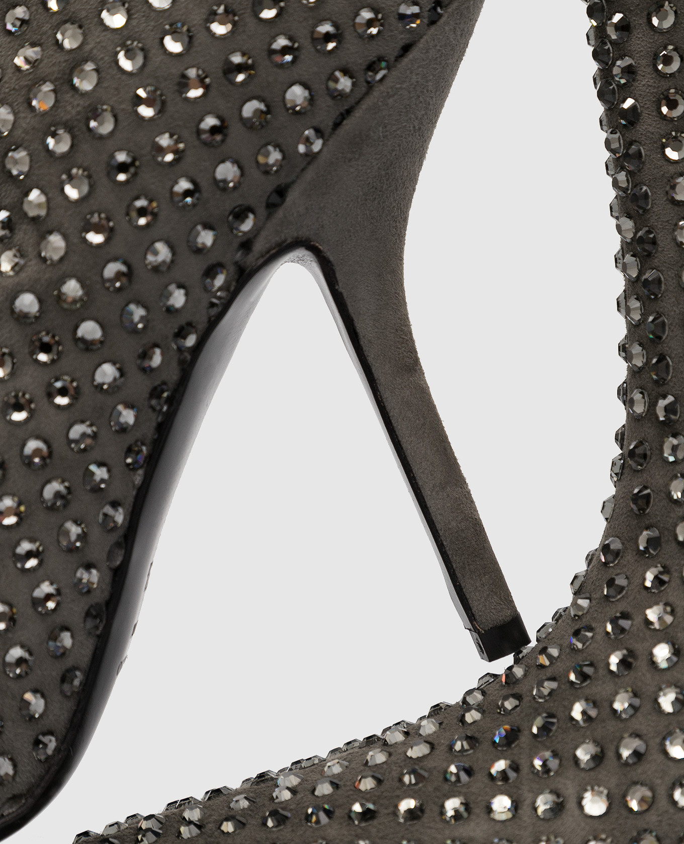 Gray suede boots in Swarovski crystals Eddy Daniele, Grey
Gray suede boots in Swarovski crystals Eddy Daniele, Grey
