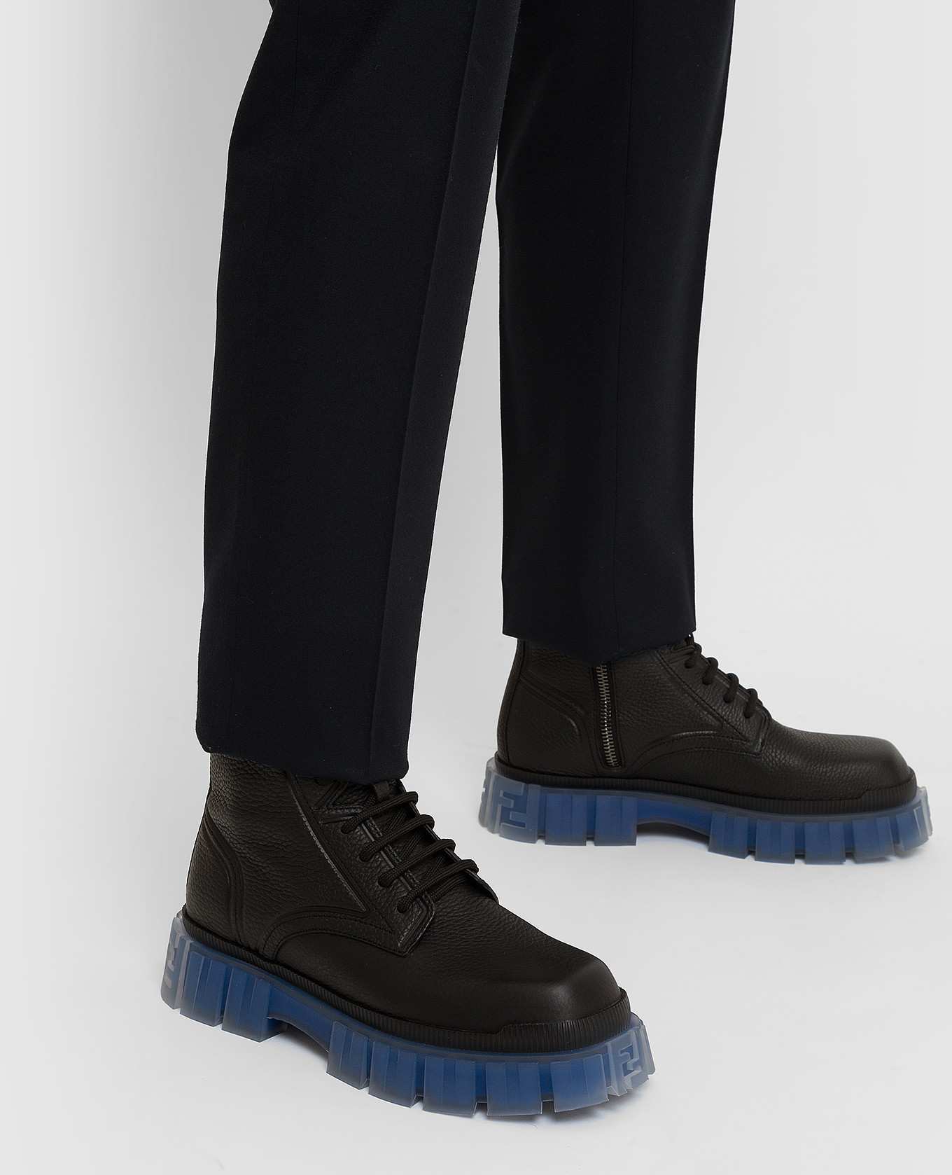 Force leather boots Fendi, Black
Force leather boots Fendi, Black