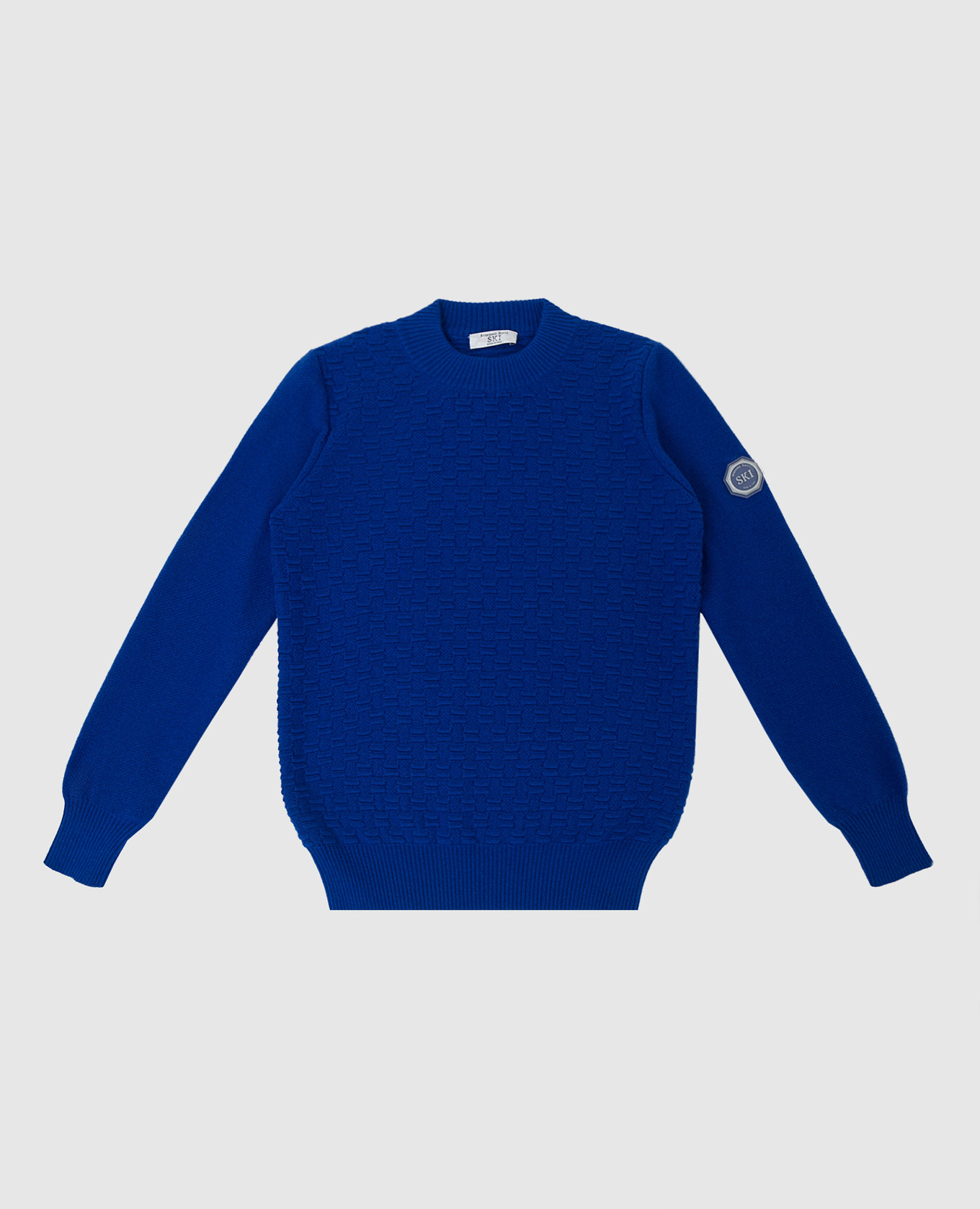 

Patterned cashmere baby sweater Stefano Ricci, Blue