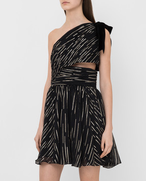 Saint Laurent Black silk dress 592241Y3A70