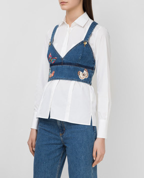 Valentino Blue denim top KB3DB00C1YF