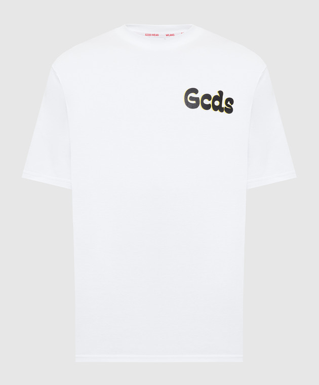GCDS ロゴ Tシャツ Banana Crush T-shirt GCDS - T-shirt with Banana Crush print SS21M020066 - shop