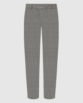 Ermanno Scervino Gray wool trousers D346P700BCB