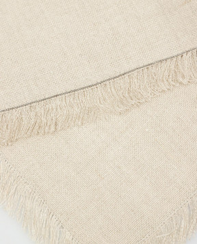 Brunello Cucinelli Linen serving napkin MLAR90T005