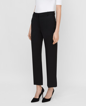 NINA RICCI Black wool trousers 20ECPA014WV0241