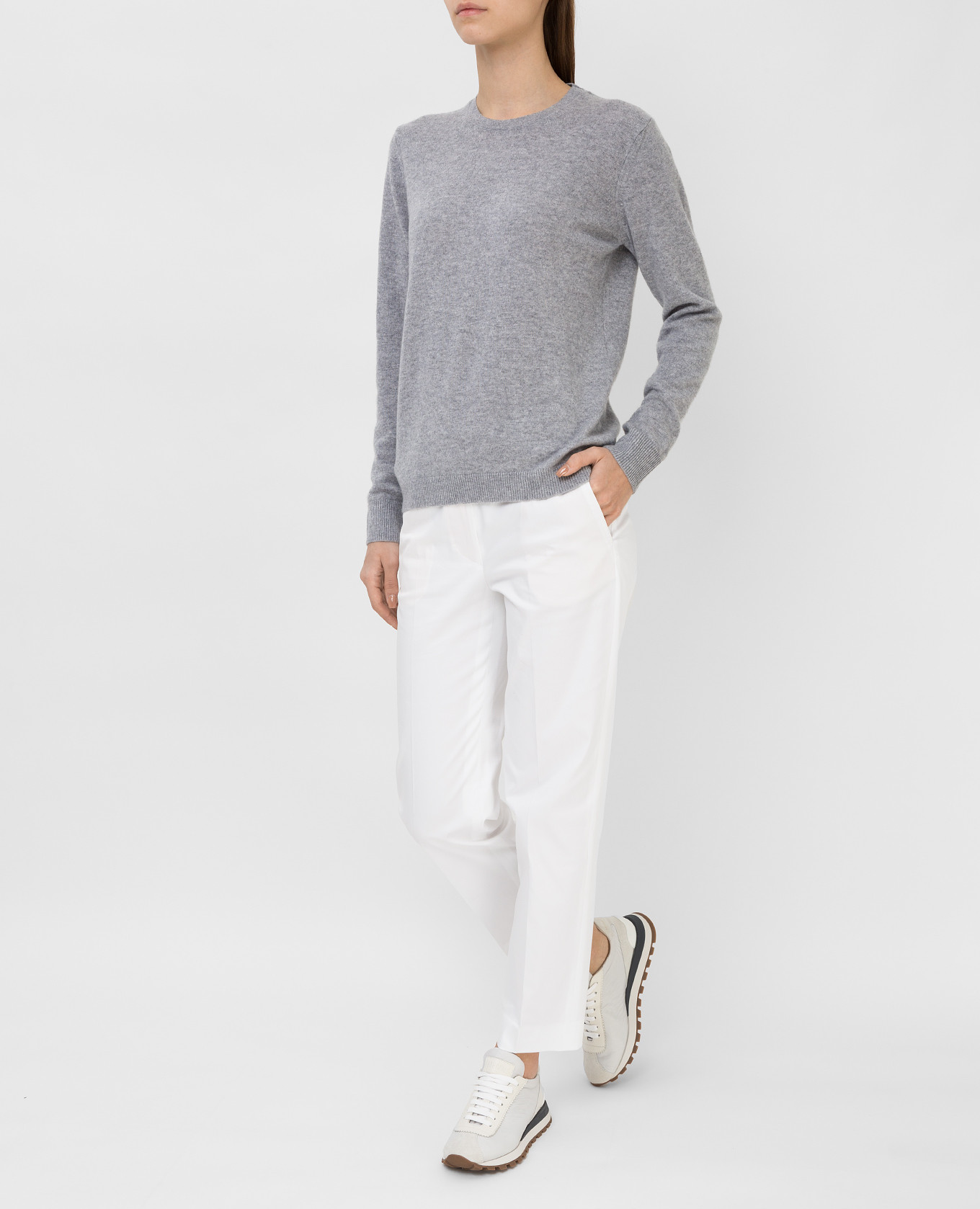 

Cashmere jumper Malo, Grey