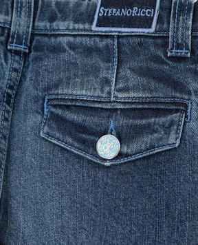 Stefano Ricci Children's distressed jeans YFT6S00010BRA