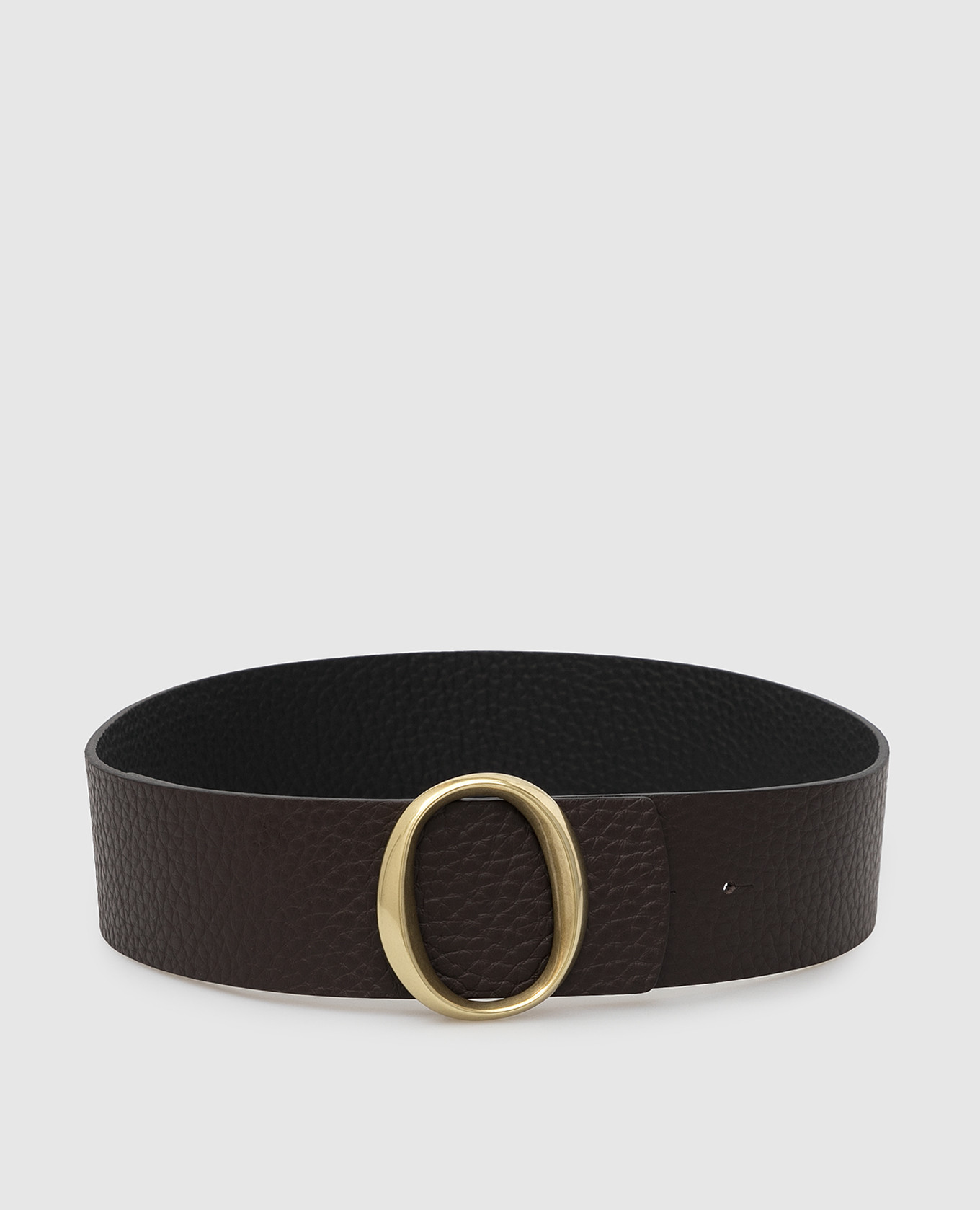 

Reversible leather belt Babe Pay Pls, Black