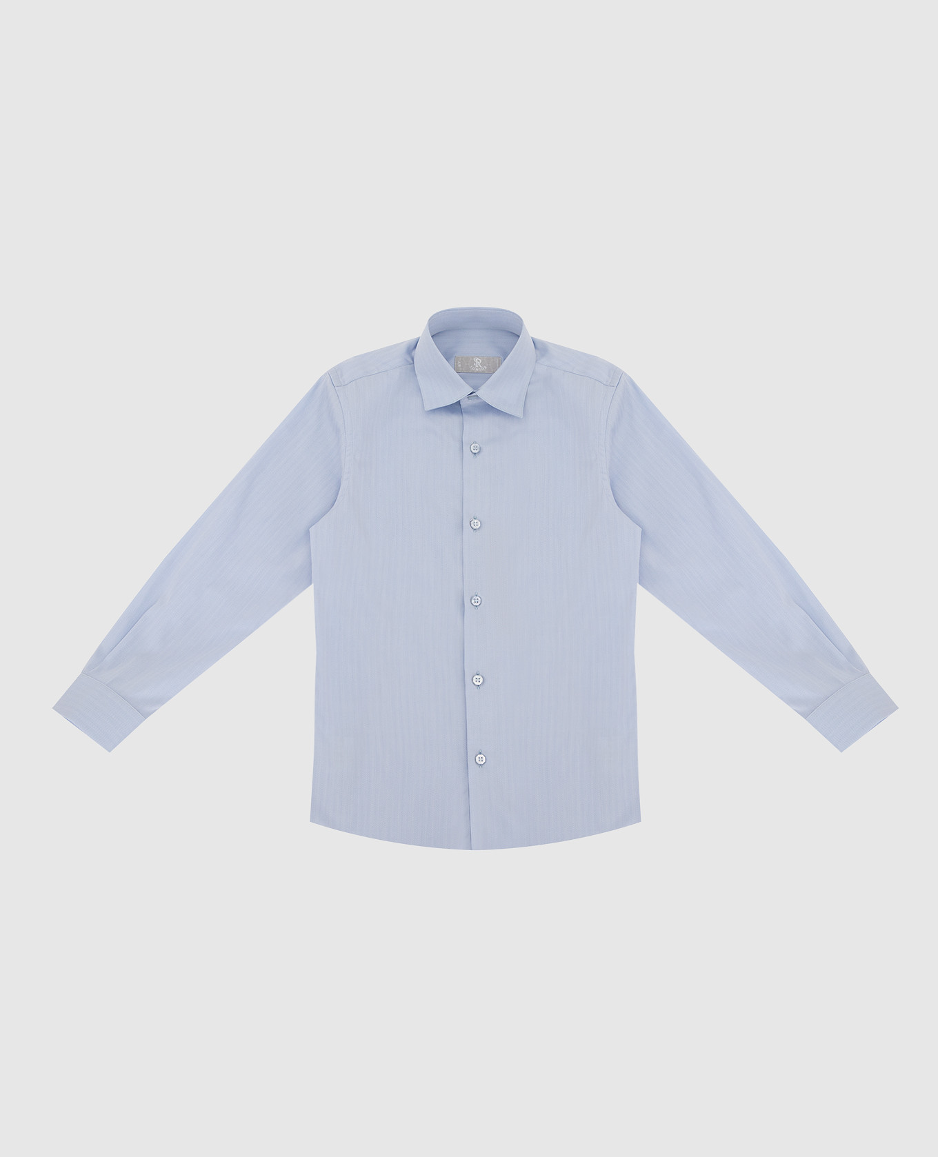 Stefano Ricci Children's blue striped shirt