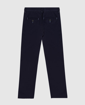 Stefano Ricci Children's dark blue trousers YUT7200040VAL003