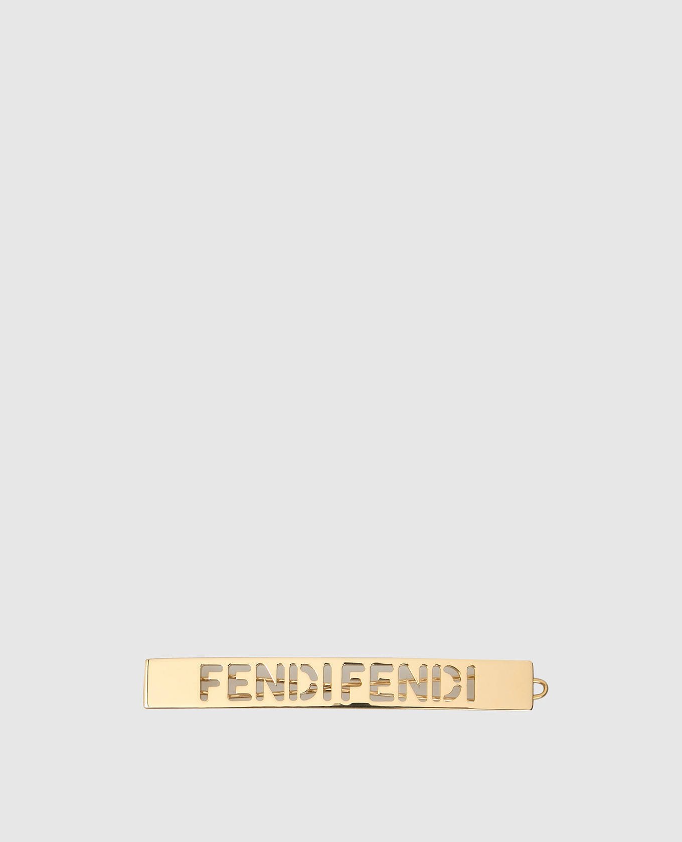 

Hairpin "Signature" Fendi, Golden