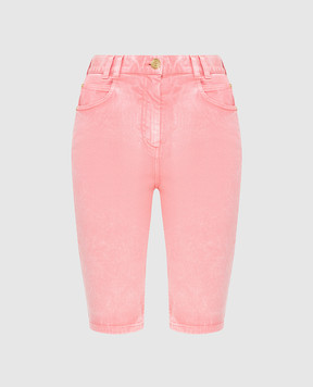 Balmain Pink shorts VF15425D090