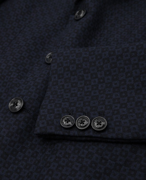 Stefano Ricci Children's patterned wool blazer Y1RSGD3300W805