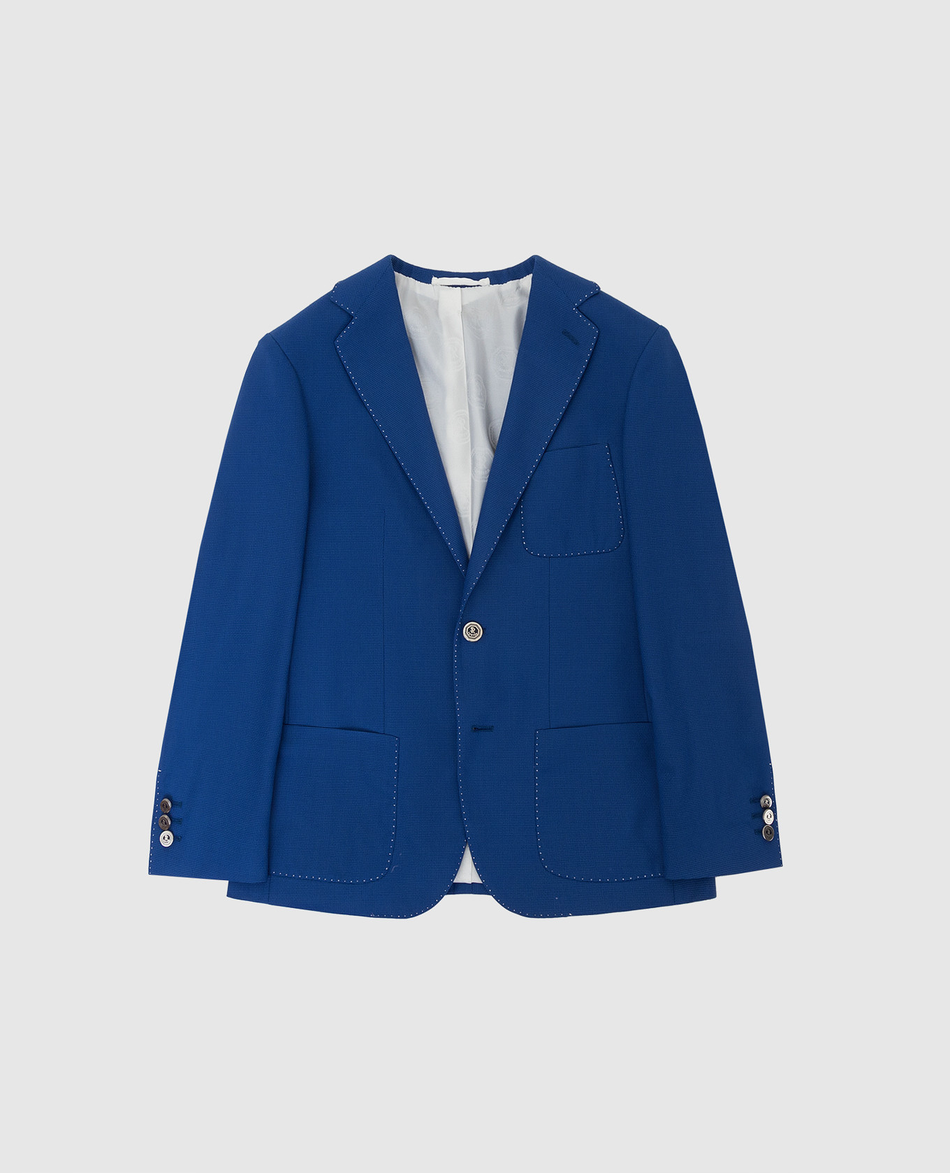 

Children's blue wool jacket Stefano Ricci