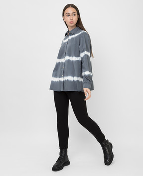 Marina Sport by Marina Rinaldi Tie-dye shirt with slits BAHAMAS
