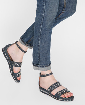 Alaia Blue sandals 7S3X352TF07