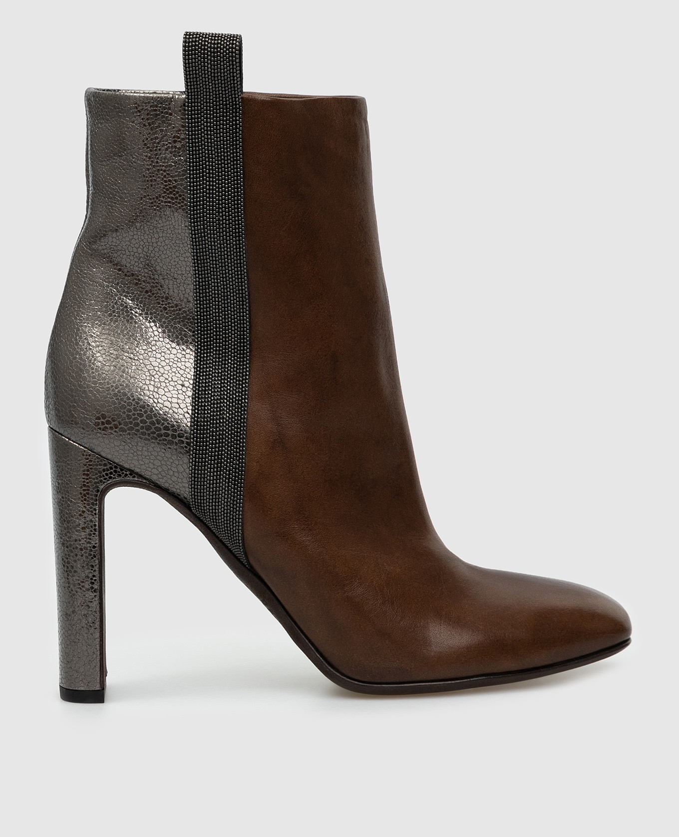 

Dark Brown Ankle Boots ChangeClear Brunello Cucinelli, Коричневый
