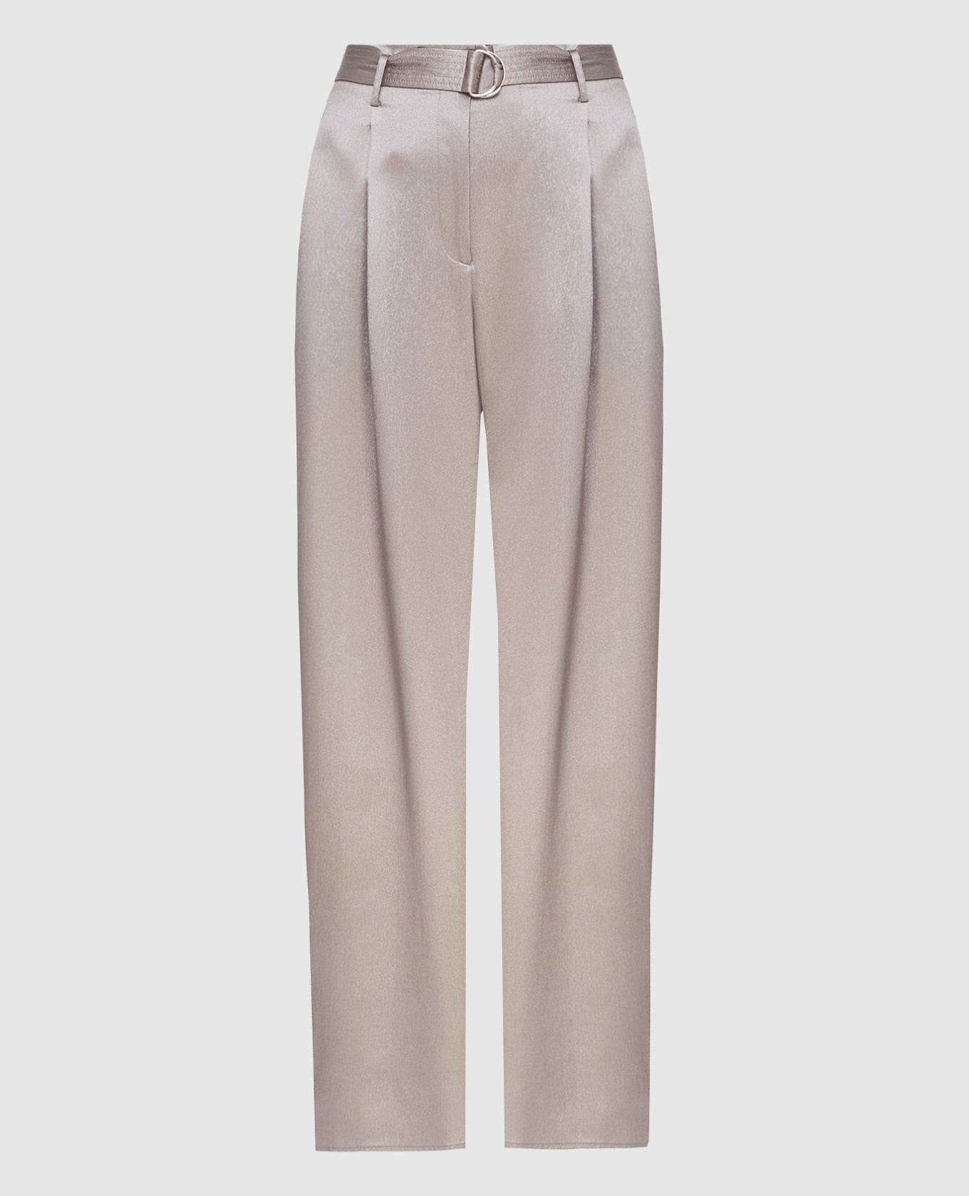 

Gray silk trousers Sally LaPointe, Grey