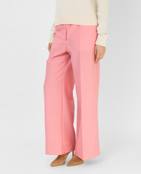 Lanvin Pink wool and mohair trousers RWTR00594794