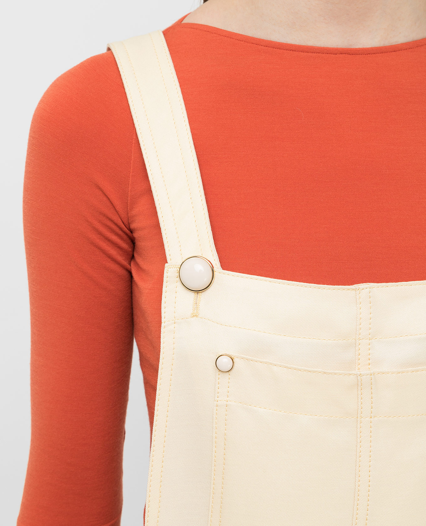 

Yellow jumpsuit Ermanno Scervino