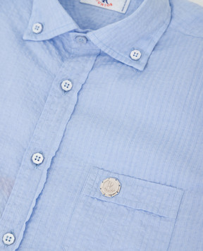 Stefano Ricci Children's blue shirt YC002743L1669