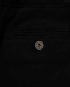 Stefano Ricci Children's black trousers YUT8400010VAL014