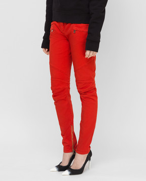 Balmain Red jeans 5558193N