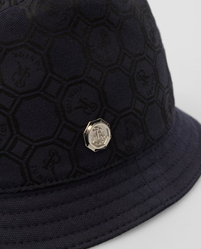 Stefano Ricci Baby panama in logo pattern YVF4550P22000J