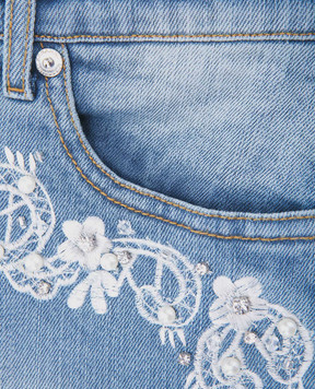 Ermanno Scervino Baby blue jeans JL091014