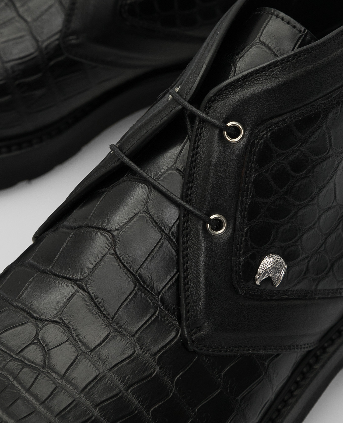 

Black Crocodile leather dessert Stefano Ricci