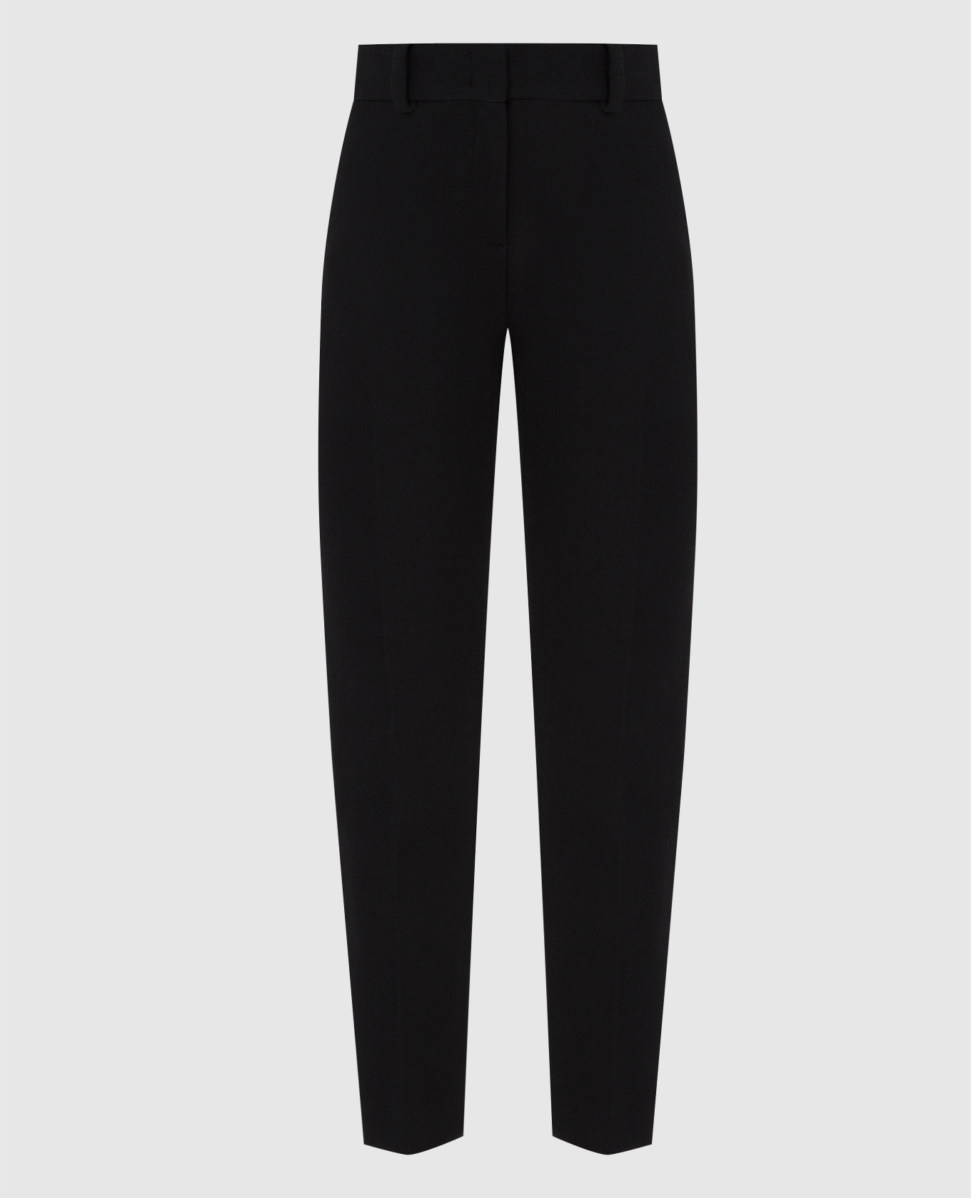 

Black wool trousers Ermanno Scervino, Черный