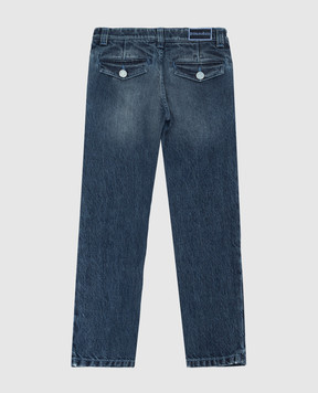 Stefano Ricci Children's distressed jeans YFT6S00010BRA