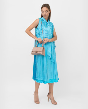 Balenciaga Silk dress in monochrome pattern 663023TKN02