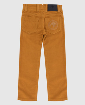 Stefano Ricci Children's mustard pants YFT9400020CT002A