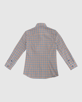 Stefano Ricci Children's checkered shirt YC004117L1826