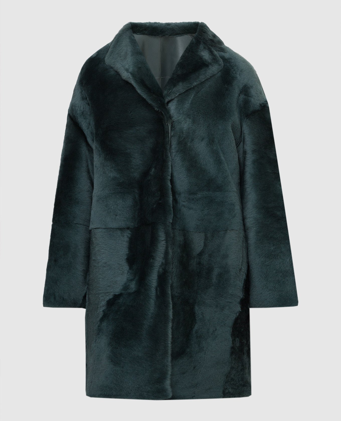 

Emerald coat Yves Salomon, Green