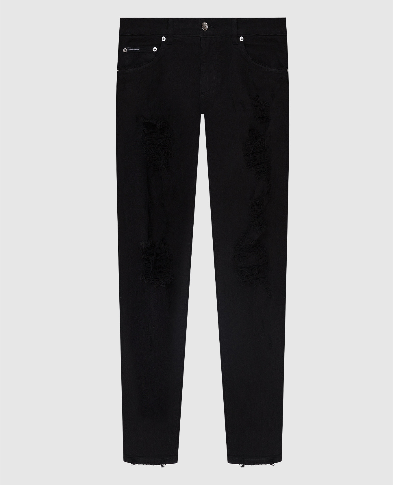 

Slim jeans with holes Dolce&Gabbana, Black