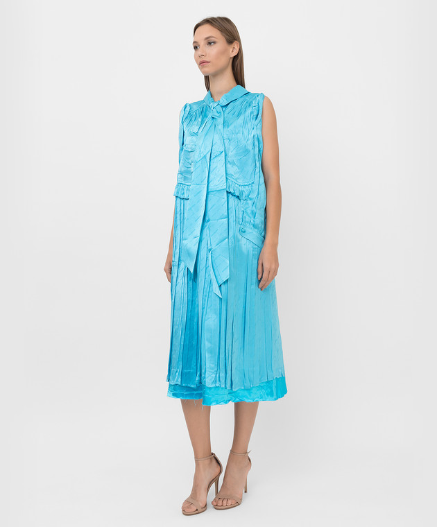 Balenciaga silk dress online