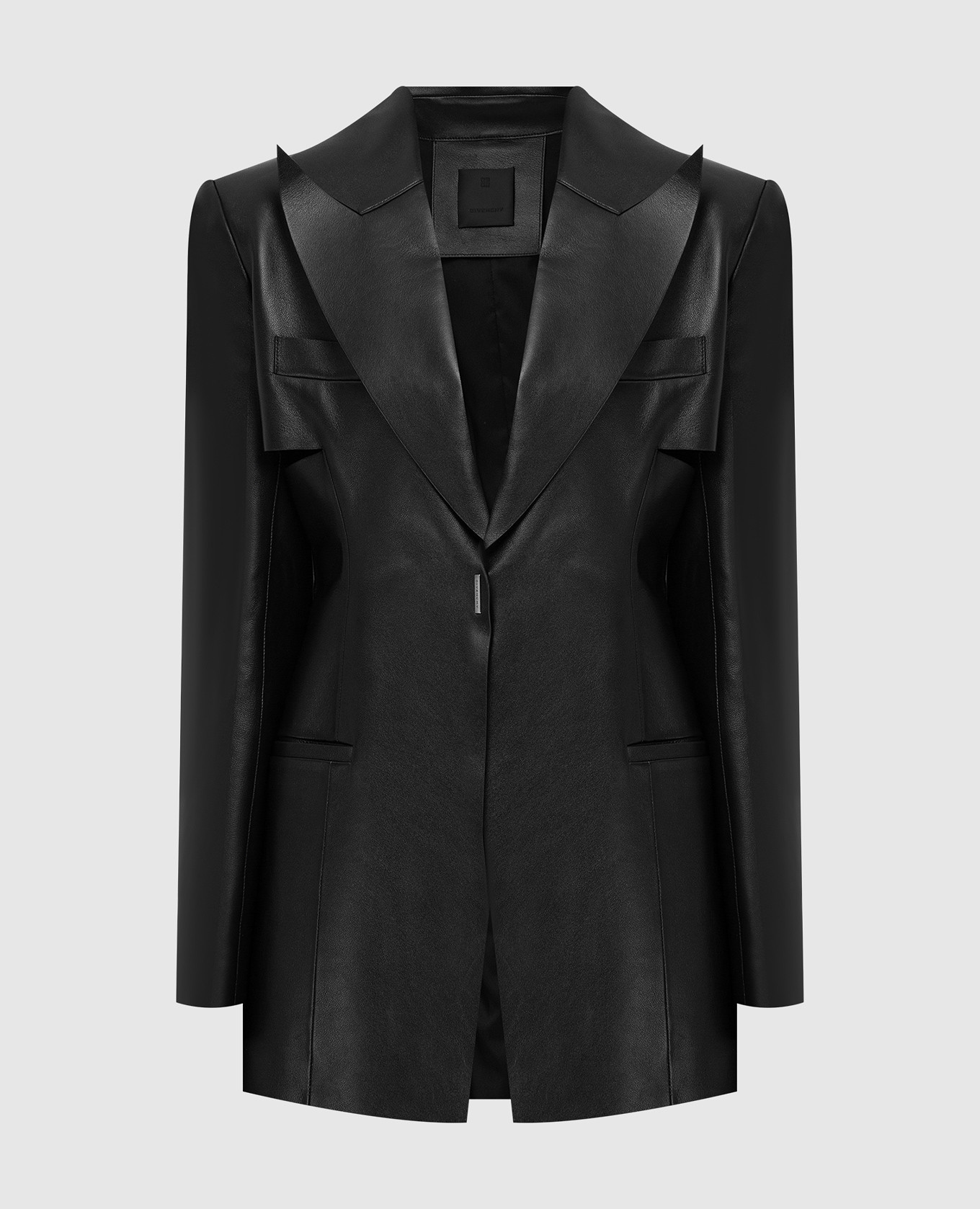 Givenchy - Leather jacket with slits BW30D5610N - shop with