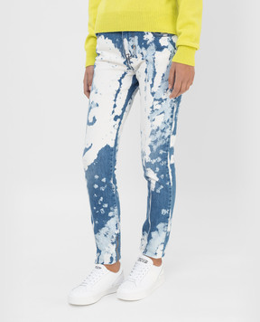 Tom Ford Jeans with a tie-dye effect PAD056DEX143