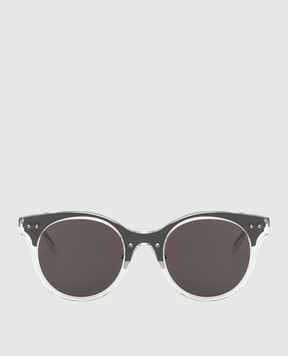 Bottega Veneta Sunglasses with transparent frames BV0143S30001687