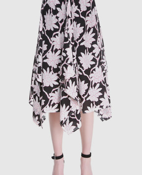 Valentino Black wool and silk skirt PB3RA3A03Q1