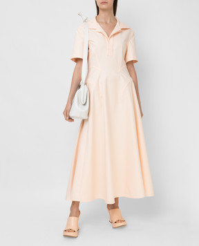 Bottega Veneta Peach denim dress 656376V0W30