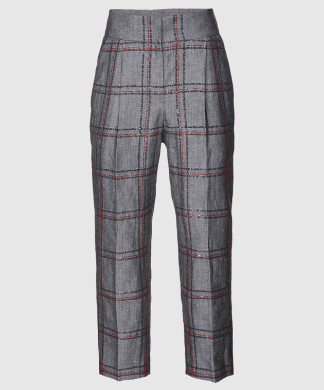 Brunello Cucinelli Gray trousers M0H49P6569