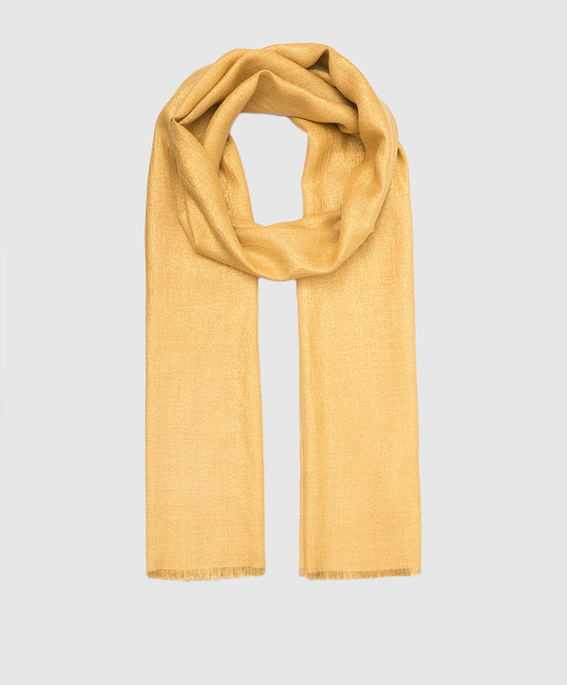Brunello Cucinelli - Cashmere and silk scarf with lurex
