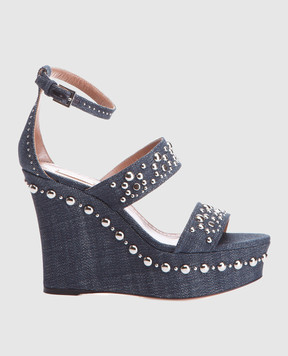 Alaia Blue sandals 7S3X353TF07