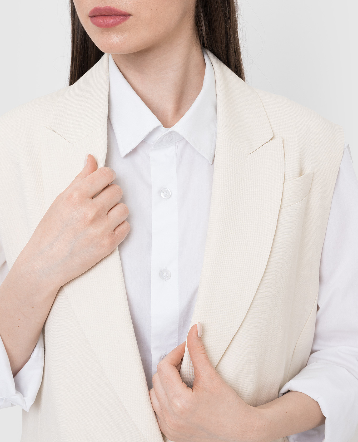Light beige vest Brunello Cucinelli 5
