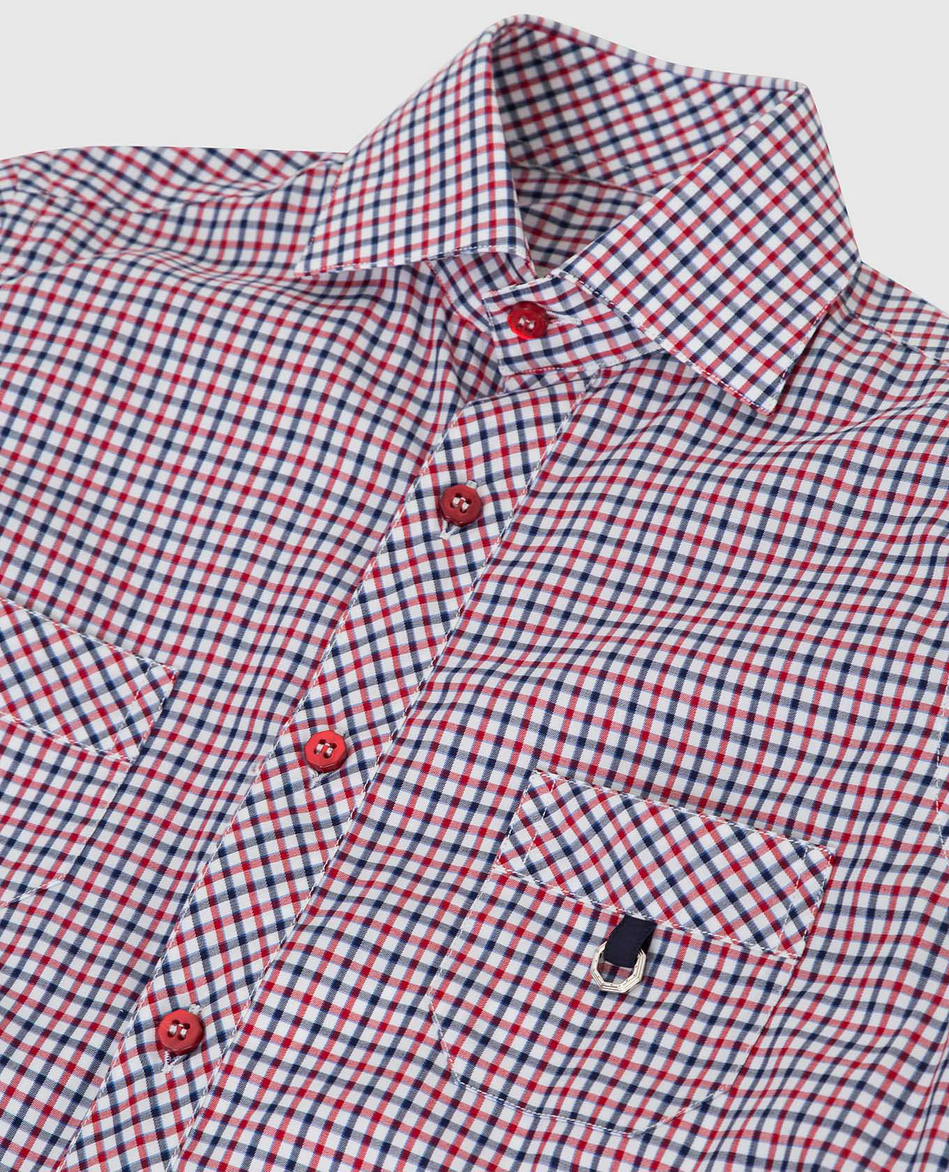 

Children's checkered shirt Stefano Ricci, White